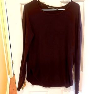 Athleta Supersoft Burgundy Long Sleeve